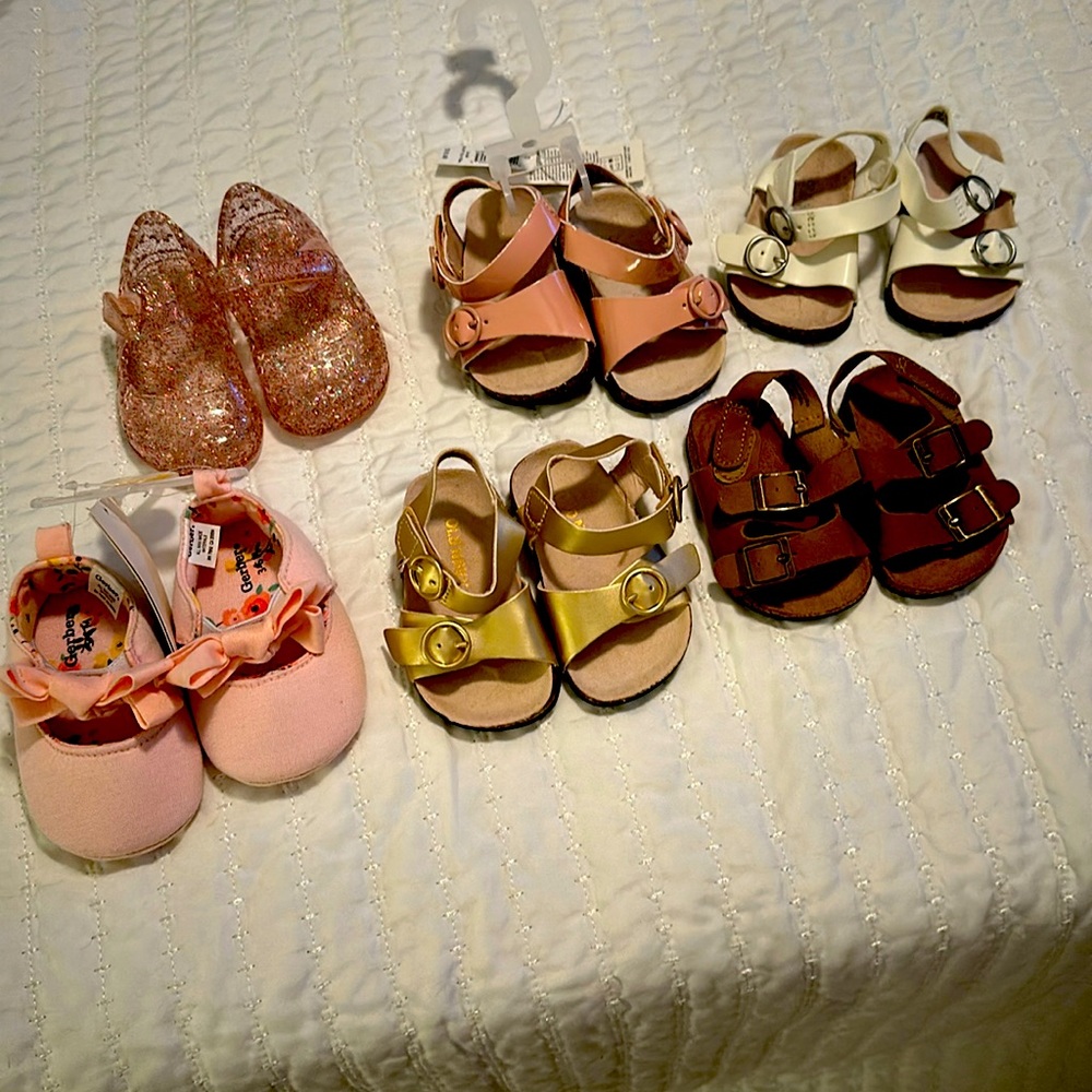3-6 months baby shoes bundle